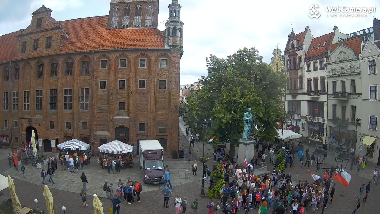 Toruń - widok na Rynek Staromiejski NOWOŚĆ - 11 czerwiec 2025, 12:47