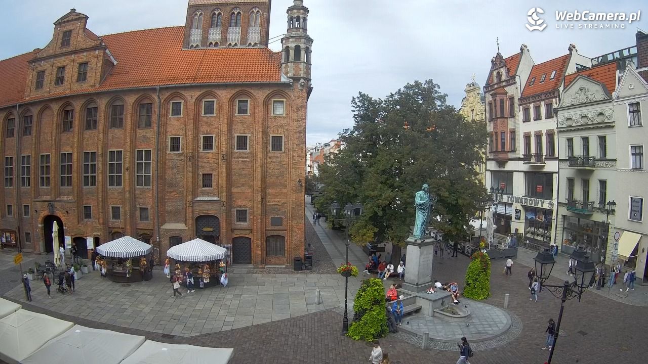 Toruń - widok na Rynek Staromiejski NOWOŚĆ - 15 wresień 2025, 13:37