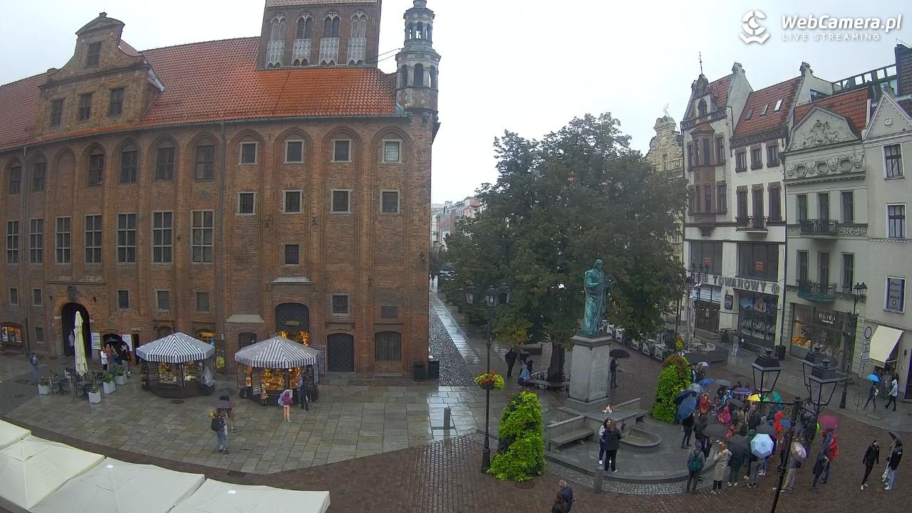Toruń - widok na Rynek Staromiejski NOWOŚĆ - 14 wresień 2025, 12:31