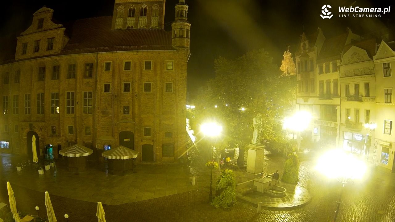 Toruń - widok na Rynek Staromiejski NOWOŚĆ - 15 wresień 2025, 21:05
