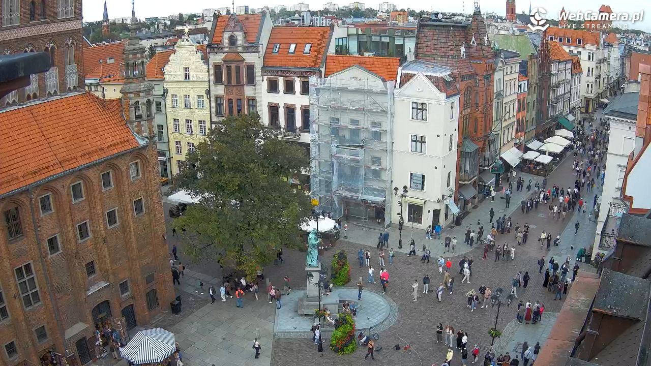 Toruń - widok na Rynek Staromiejski NOWOŚĆ - 19 wresień 2026, 15:52