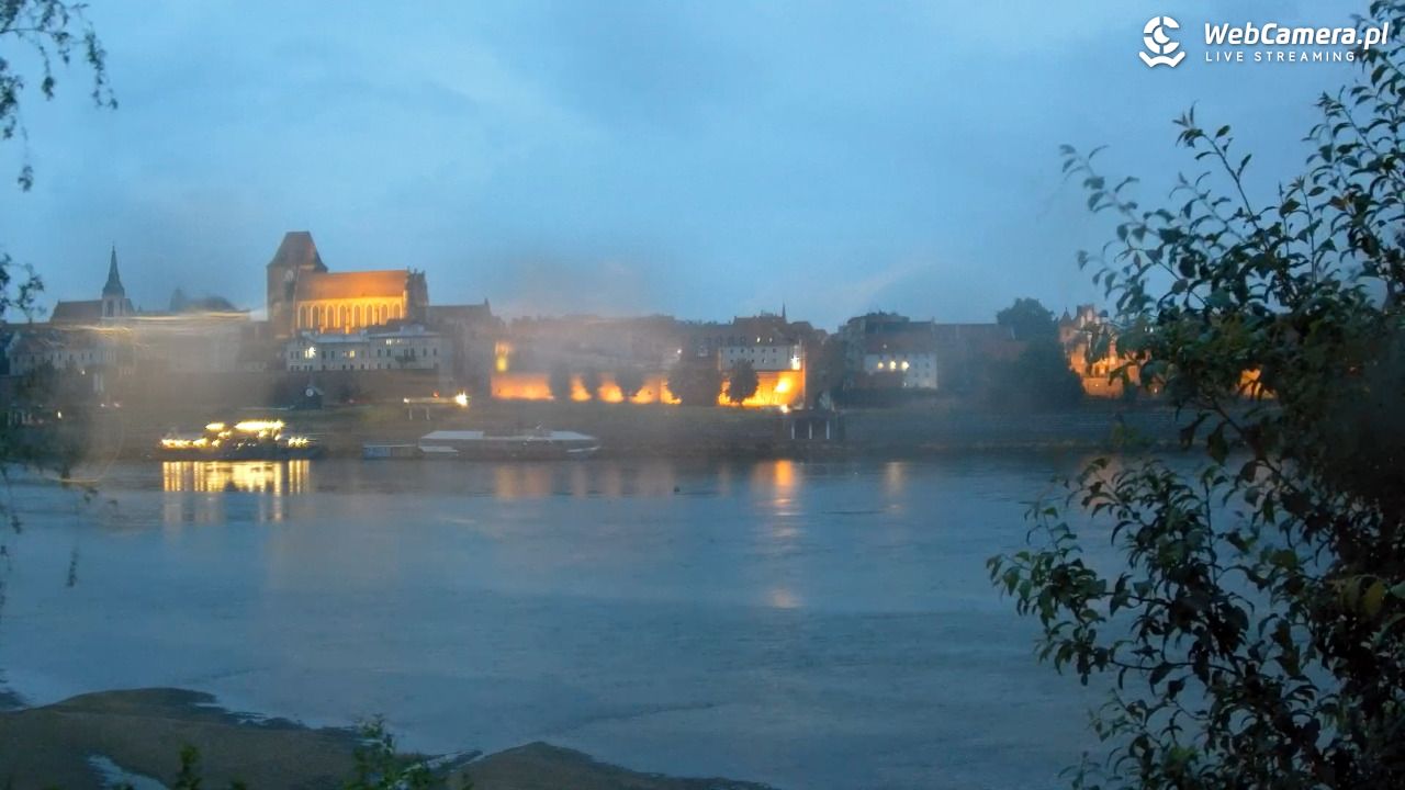 Toruń - panorama miasta NOWOŚĆ - 08 lipiec 2025, 21:30