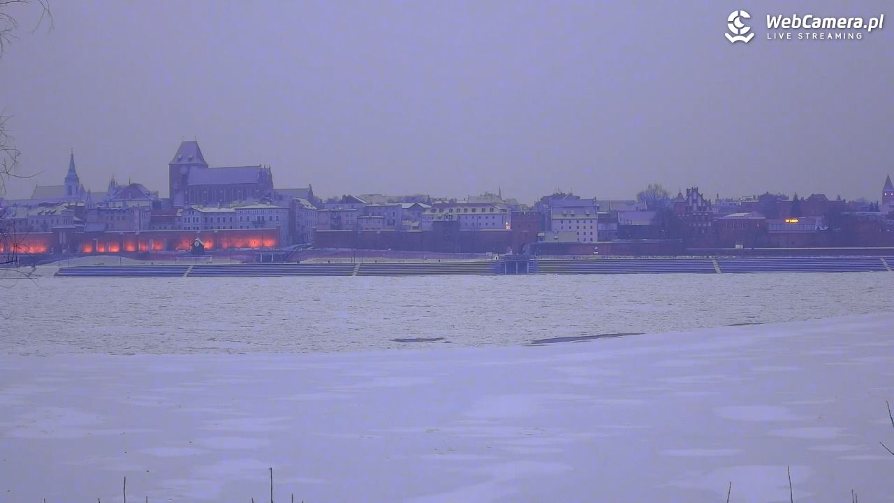 Toruń - panorama miasta NOWOŚĆ - 08 luty 2026, 07:06