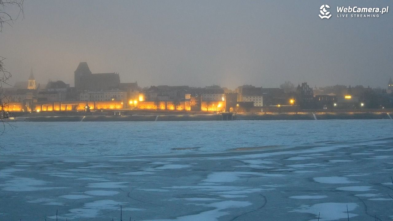 Toruń - panorama miasta NOWOŚĆ - 07 luty 2026, 06:51