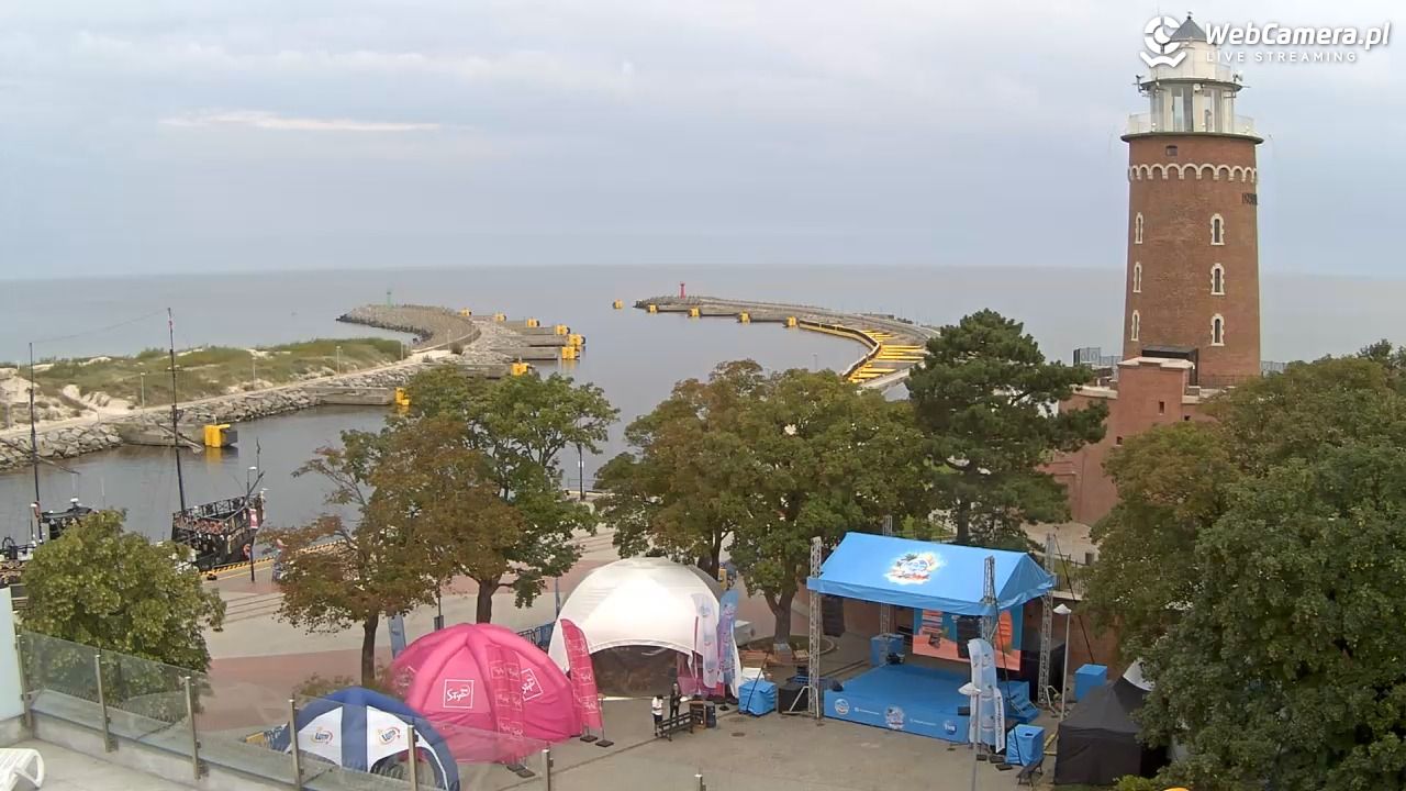 Kołobrzeg - widok na Latarnię Morską NOWOŚĆ - 26 lipiec 2026, 06:56