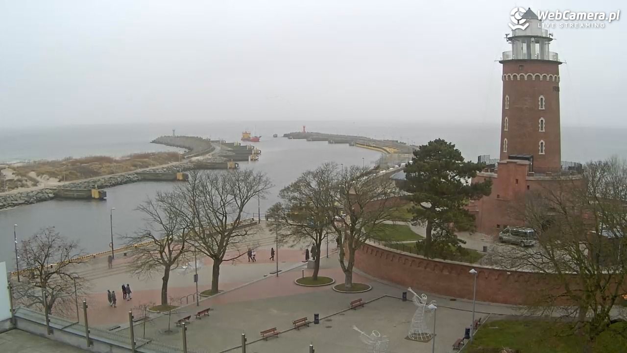 Kołobrzeg - widok na Latarnię Morską NOWOŚĆ - 06 grudzień 2025, 10:46