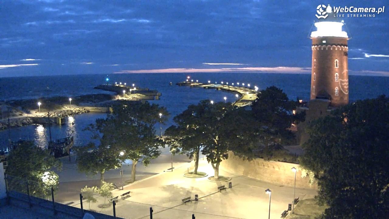 Kołobrzeg - widok na Latarnię Morską NOWOŚĆ - 30 maj 2026, 22:20