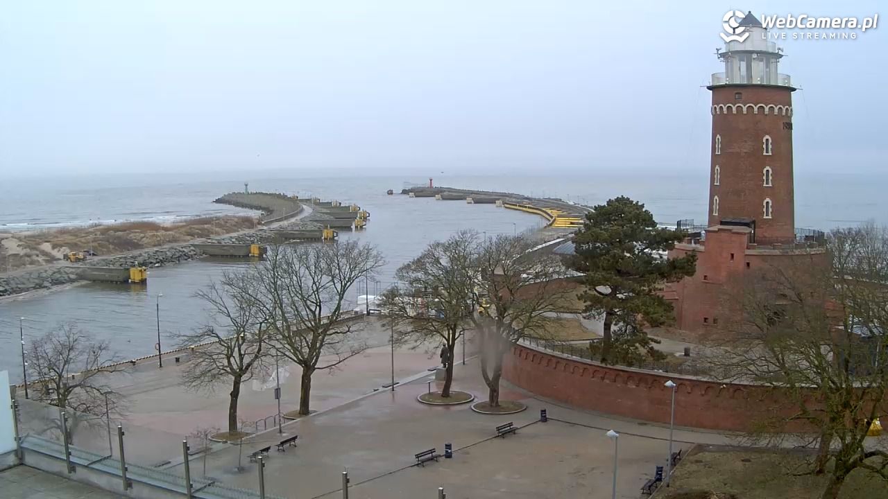 Kołobrzeg - widok na Latarnię Morską NOWOŚĆ - 22 luty 2026, 07:41