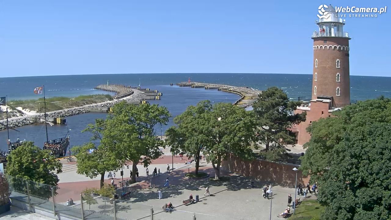 Kołobrzeg - widok na Latarnię Morską NOWOŚĆ - 13 czerwiec 2025, 14:28