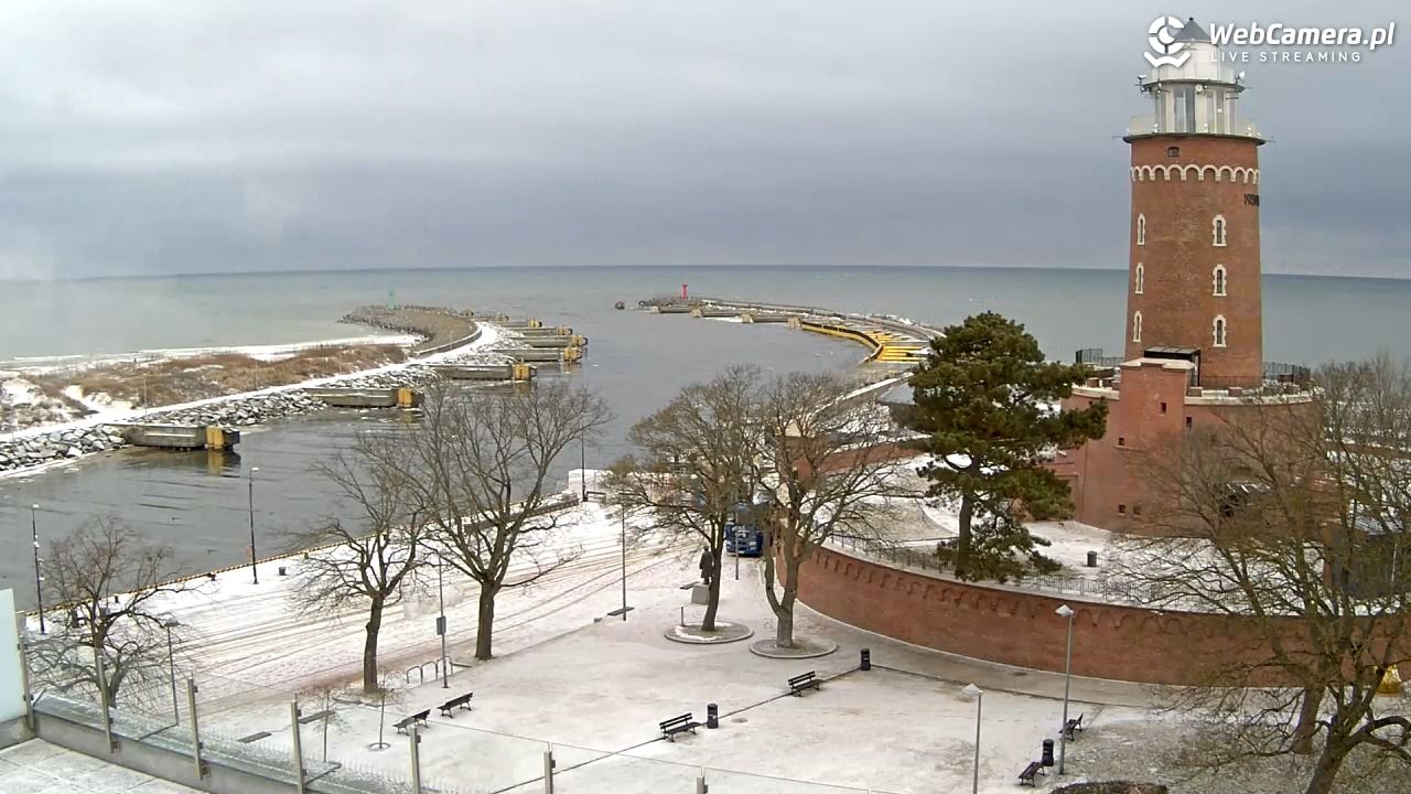 Kołobrzeg - widok na Latarnię Morską NOWOŚĆ - 19 luty 2026, 09:15