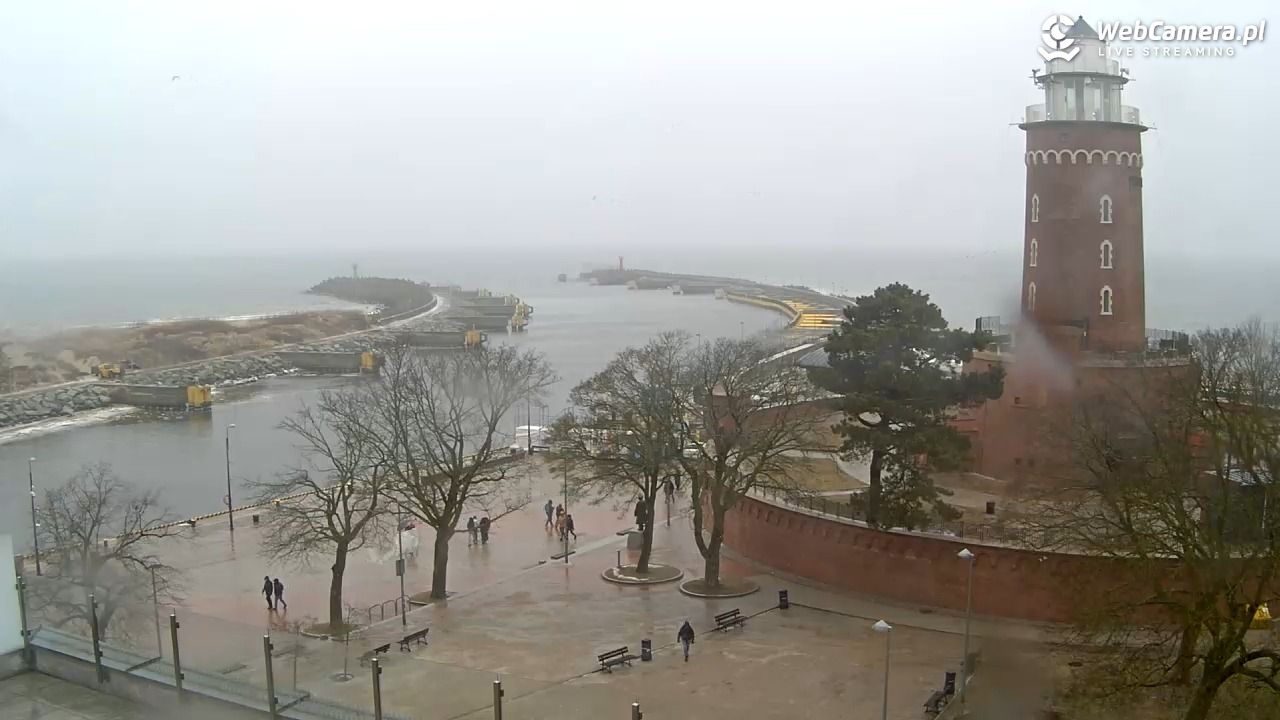 Kołobrzeg - widok na Latarnię Morską NOWOŚĆ - 21 luty 2026, 13:30