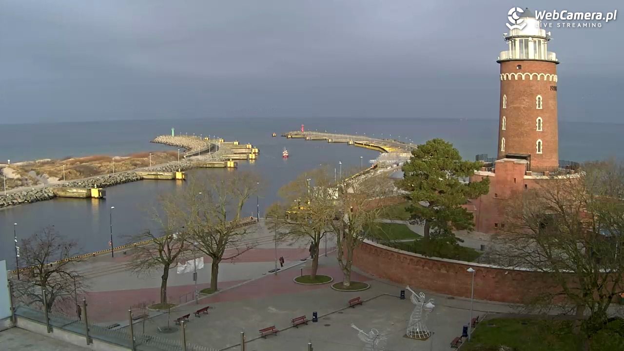 Kołobrzeg - widok na Latarnię Morską NOWOŚĆ - 07 grudzień 2025, 09:42
