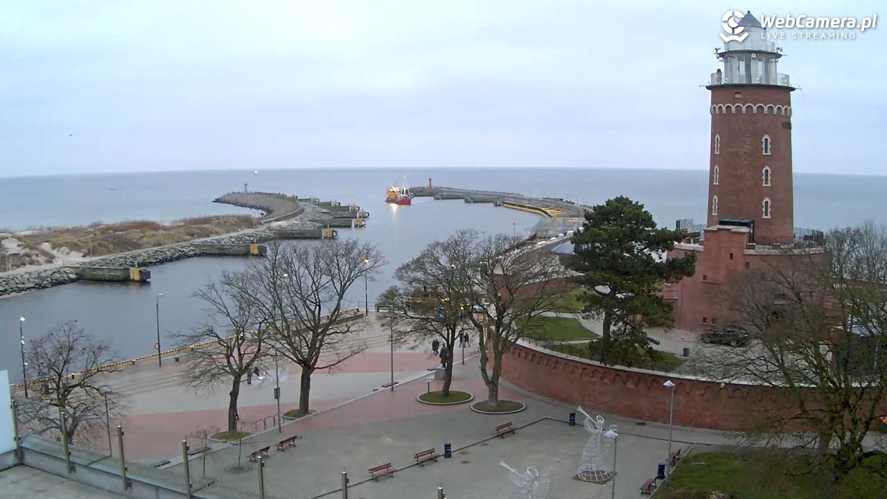 Kołobrzeg - widok na Latarnię Morską NOWOŚĆ - 06 grudzień 2025, 15:17