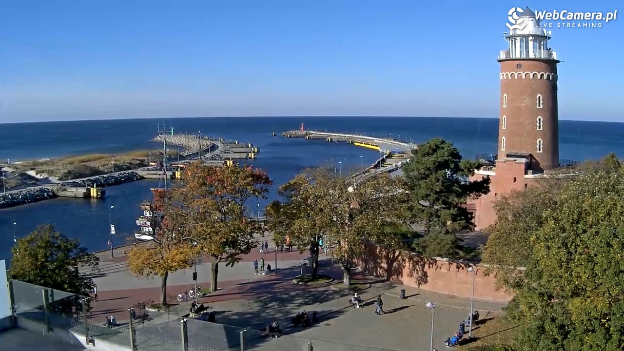 Kołobrzeg - widok na Latarnię Morską NOWOŚĆ - 20 październik 2025, 14:30
