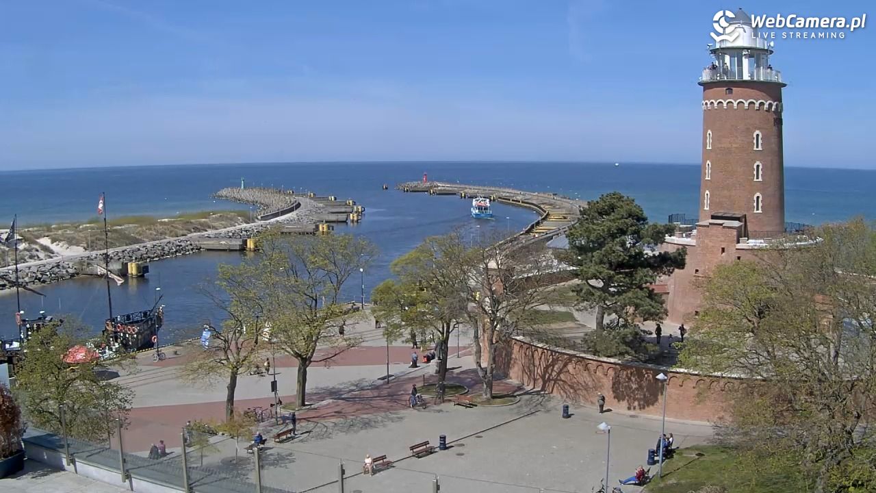 Kołobrzeg - widok na Latarnię Morską NOWOŚĆ - 28 kwiecień 2025, 13:37