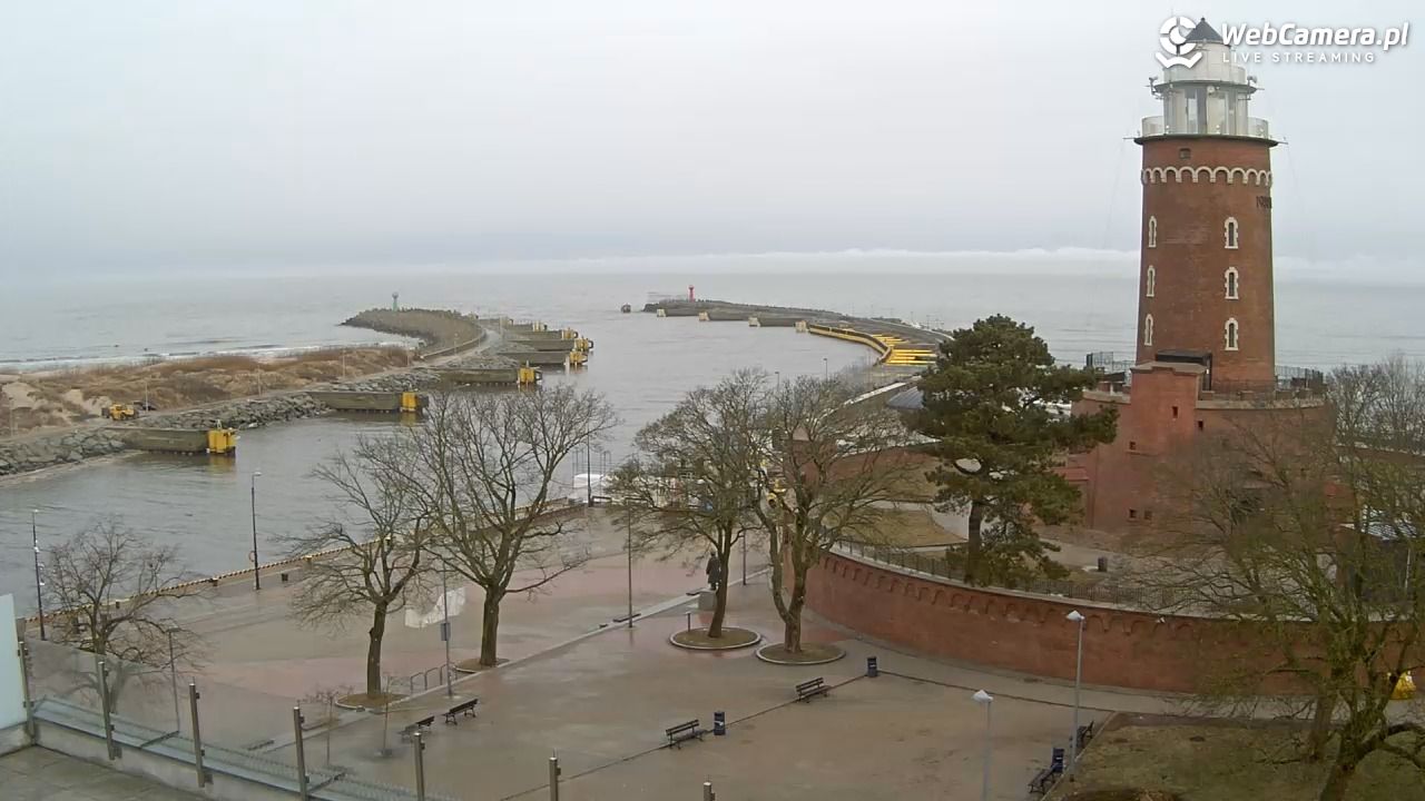 Kołobrzeg - widok na Latarnię Morską NOWOŚĆ - 22 luty 2026, 08:20