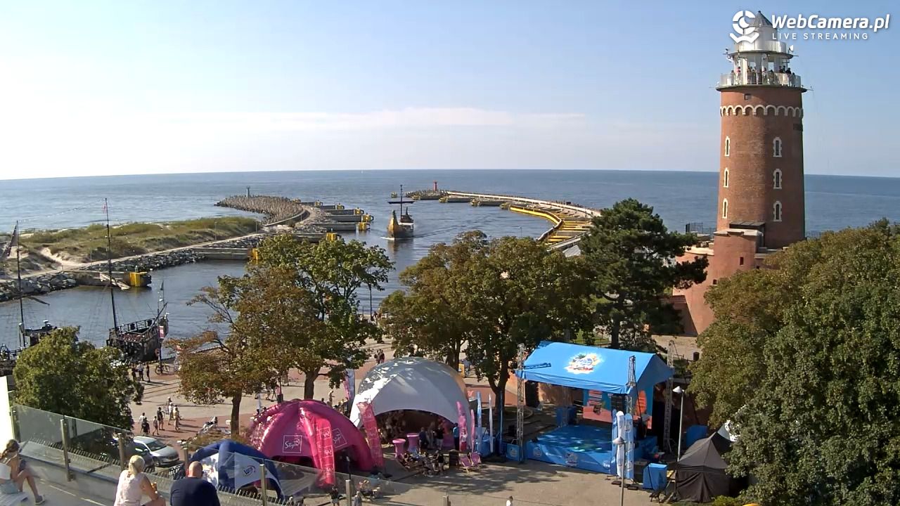 Kołobrzeg - widok na Latarnię Morską NOWOŚĆ - 25 lipiec 2026, 17:02