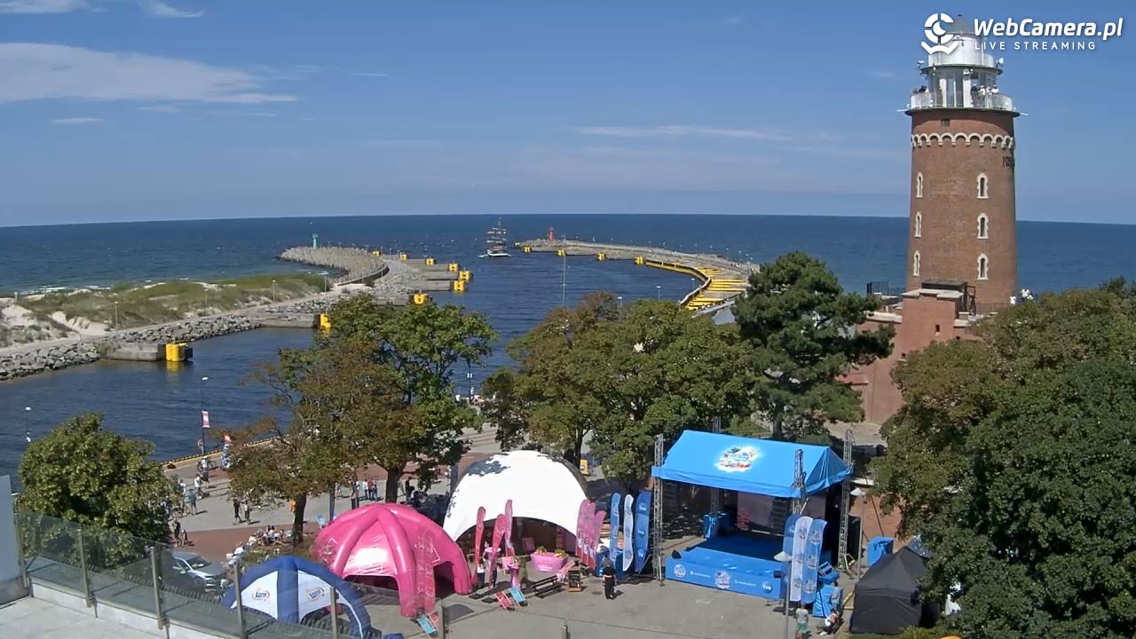 Kołobrzeg - widok na Latarnię Morską NOWOŚĆ - 25 lipiec 2026, 12:52
