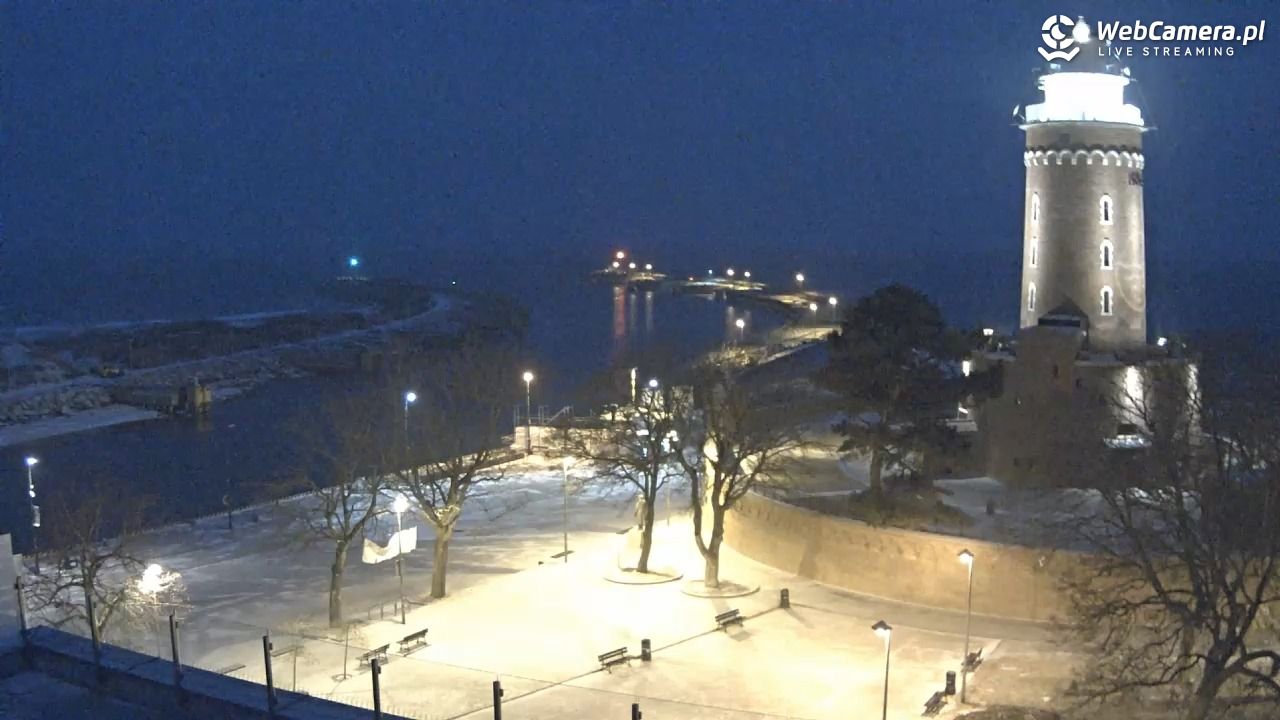 Kołobrzeg - widok na Latarnię Morską NOWOŚĆ - 21 luty 2026, 06:23
