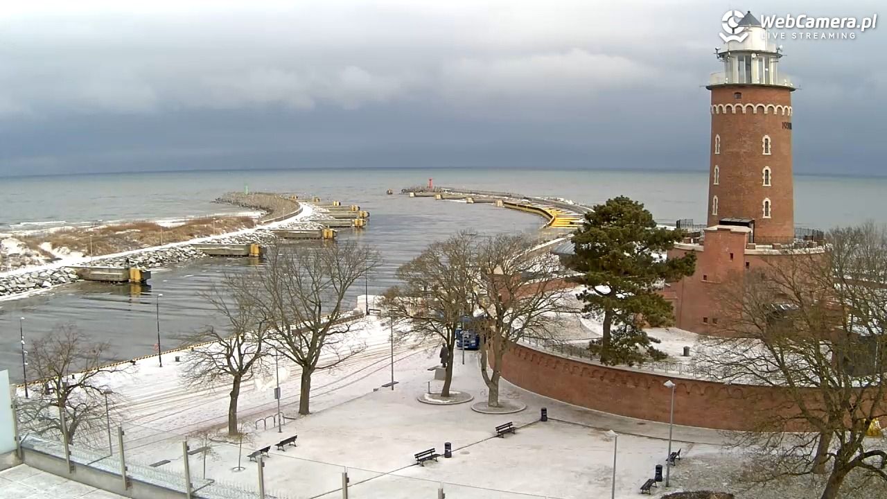 Kołobrzeg - widok na Latarnię Morską NOWOŚĆ - 19 luty 2026, 08:45