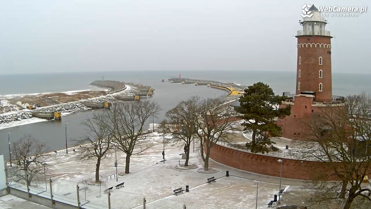 Kołobrzeg - widok na Latarnię Morską NOWOŚĆ - 21 luty 2026, 08:17