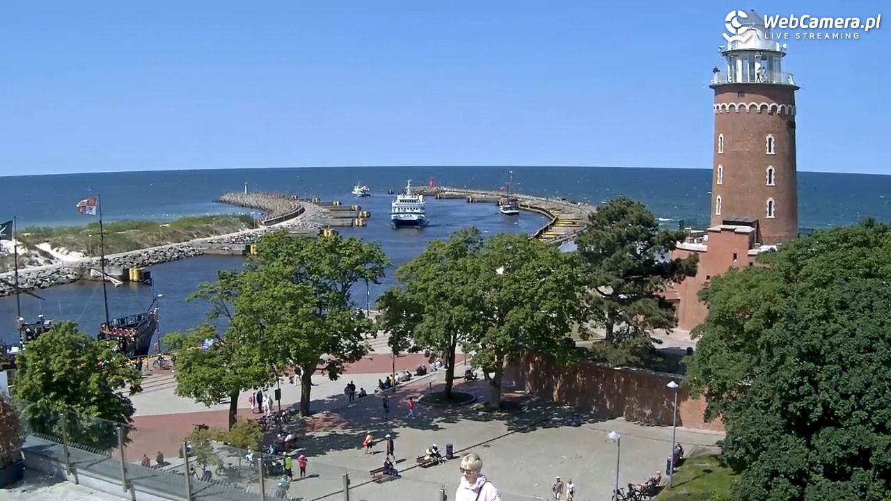 Kołobrzeg - widok na Latarnię Morską NOWOŚĆ - 13 czerwiec 2025, 13:54