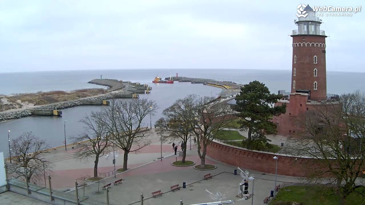 Kołobrzeg - widok na Latarnię Morską NOWOŚĆ - 06 grudzień 2025, 15:00