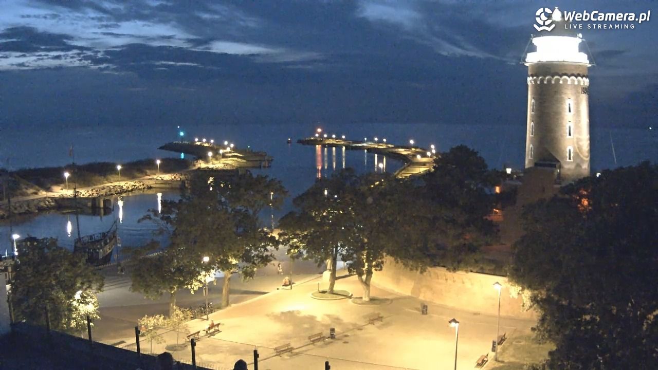 Kołobrzeg - widok na Latarnię Morską NOWOŚĆ - 01 wresień 2025, 20:43