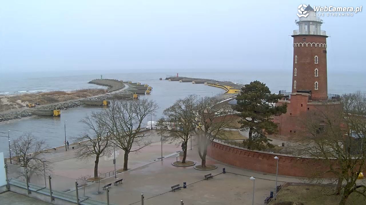 Kołobrzeg - widok na Latarnię Morską NOWOŚĆ - 22 luty 2026, 07:35