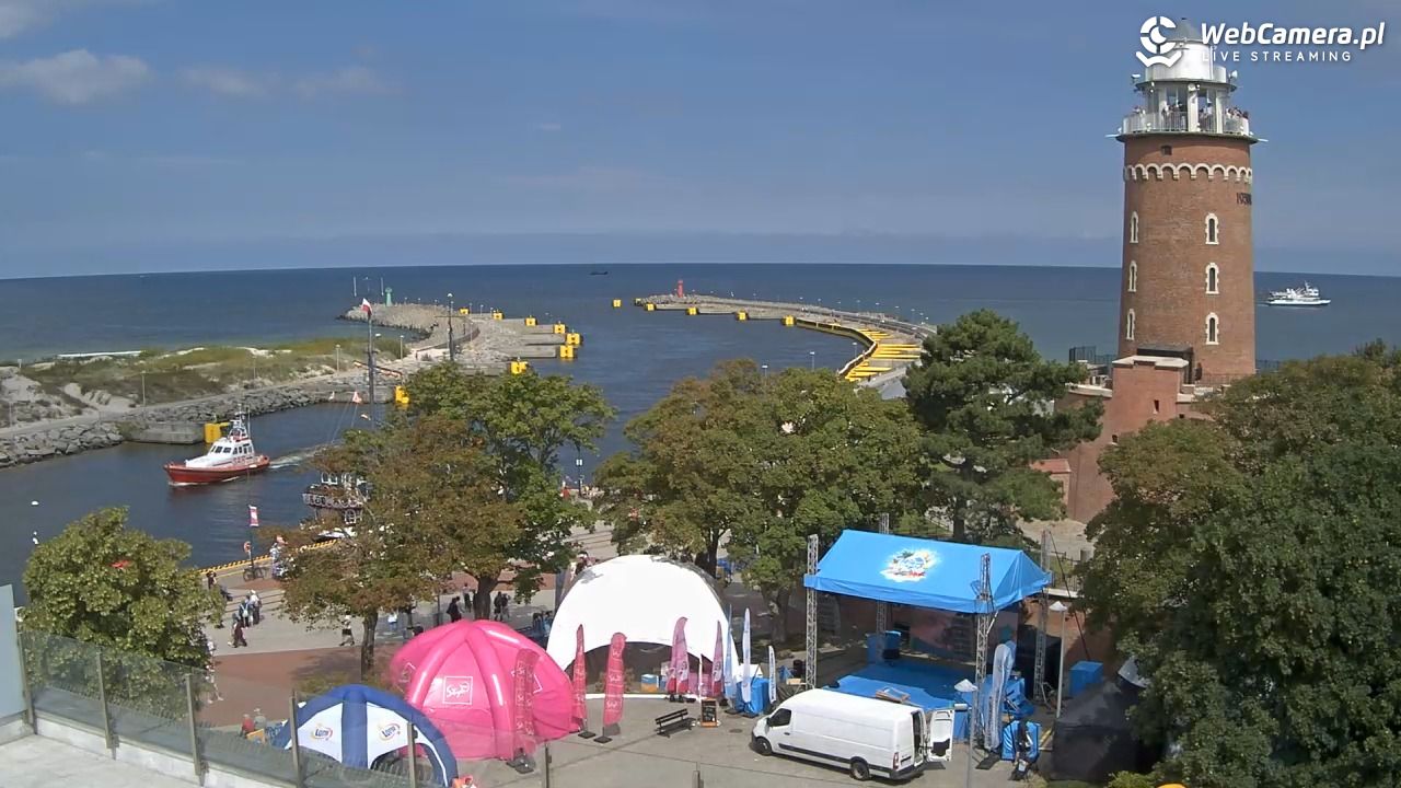 Kołobrzeg - widok na Latarnię Morską NOWOŚĆ - 25 lipiec 2026, 11:20