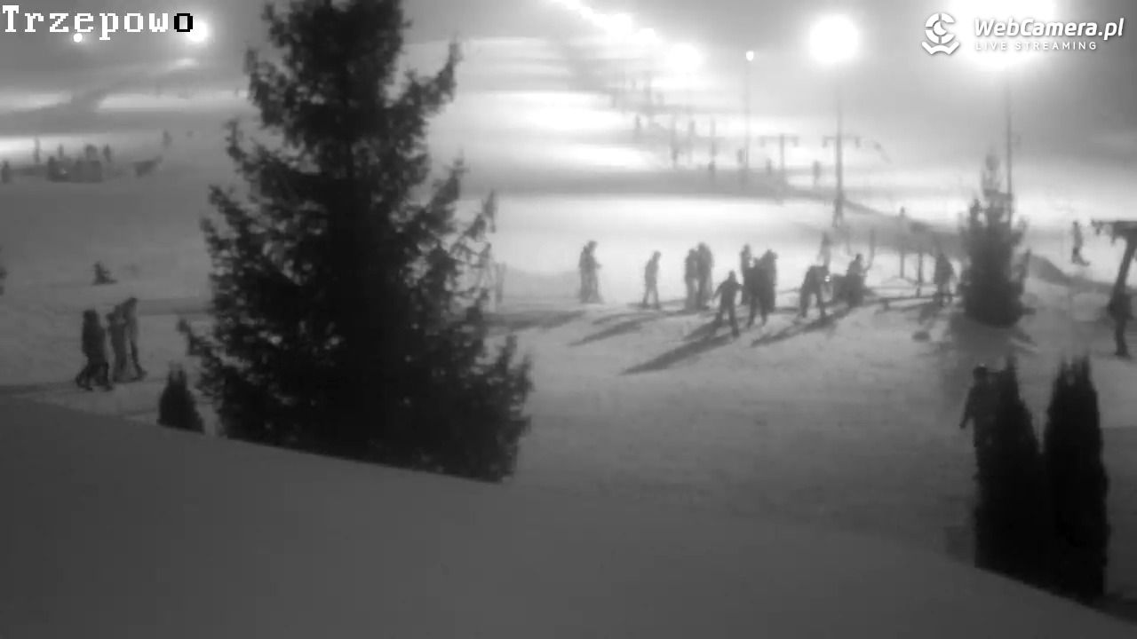Trzepowo - widok na stok - 21 luty 2026, 18:42