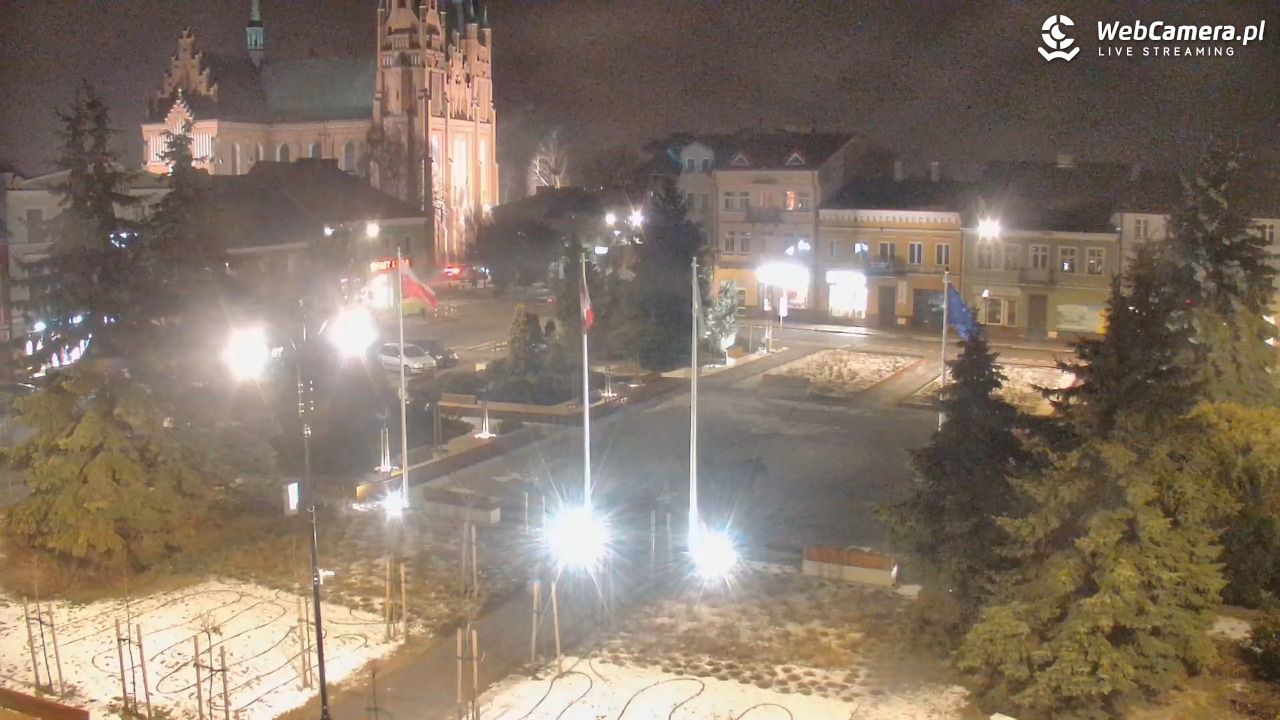 Turek - widok na rynek - 29 styczeń 2026, 21:00