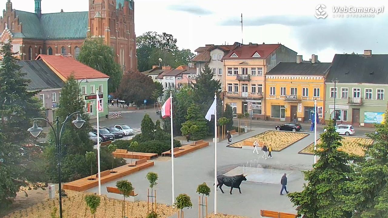 Turek - widok na rynek - 15 maj 2025, 12:22