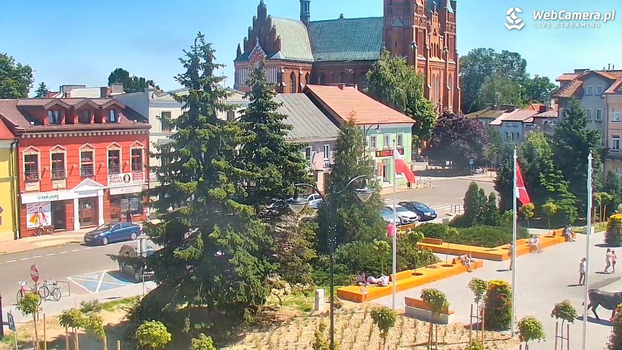 Turek - widok na rynek - 14 czerwiec 2025, 13:50