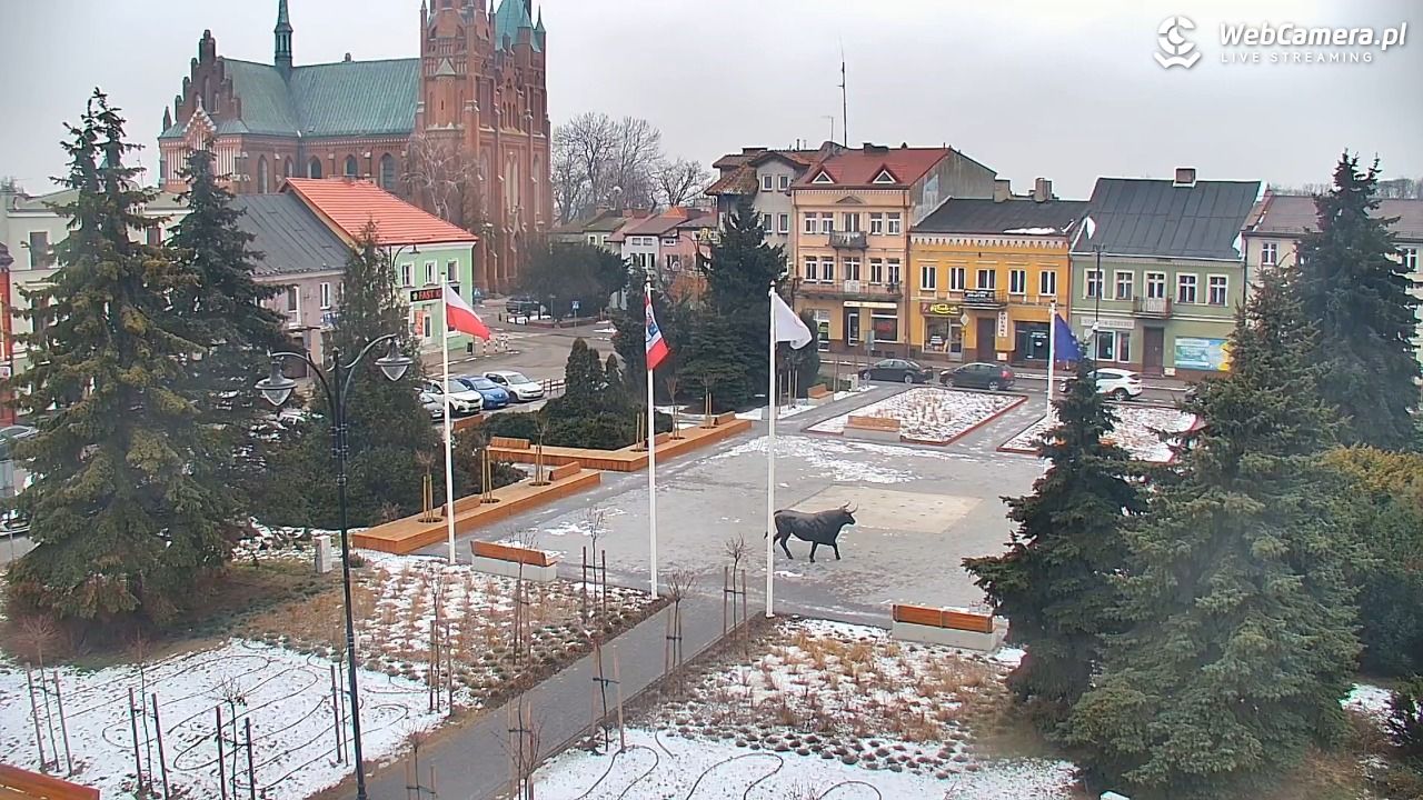 Turek - widok na rynek - 29 styczeń 2026, 14:00