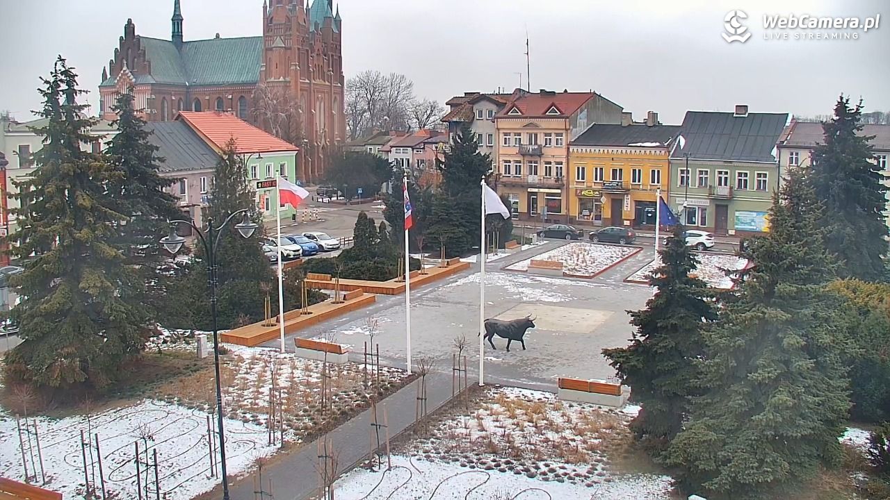 Turek - widok na rynek - 29 styczeń 2026, 14:00