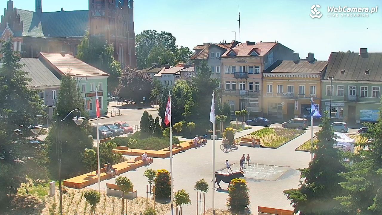 Turek - widok na rynek - 15 czerwiec 2025, 11:29