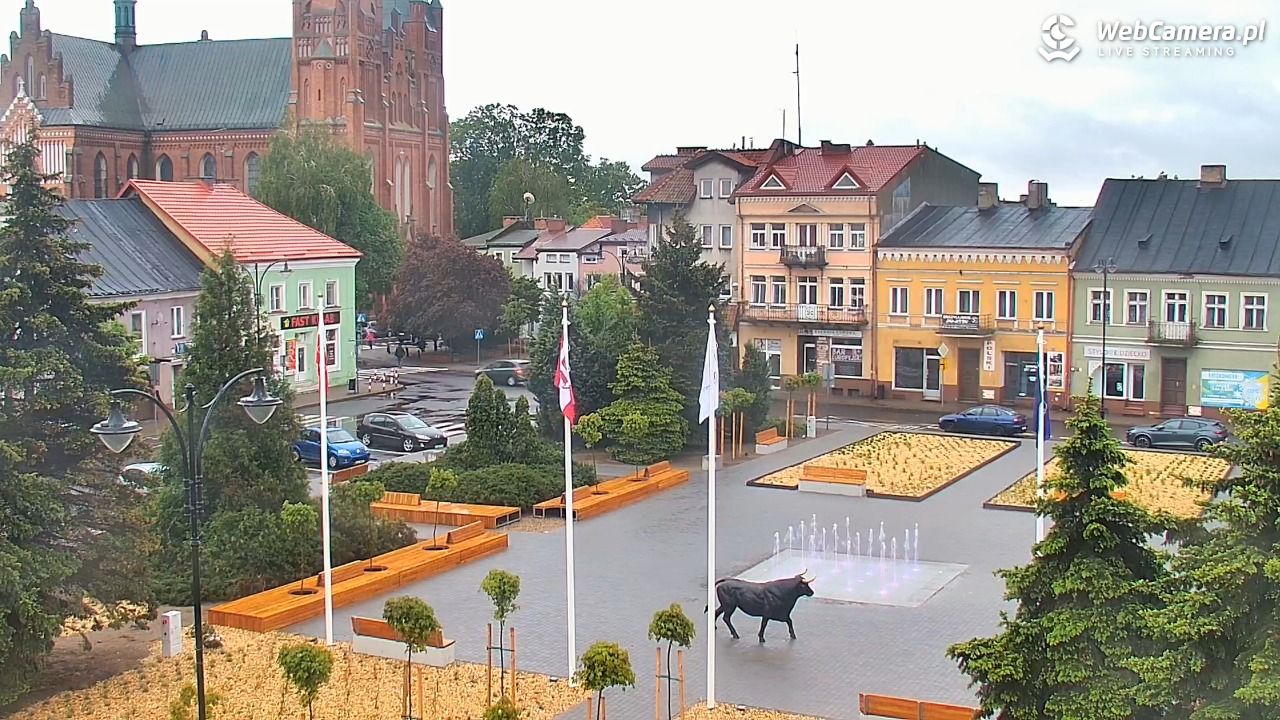 Turek - widok na rynek - 18 maj 2025, 06:53