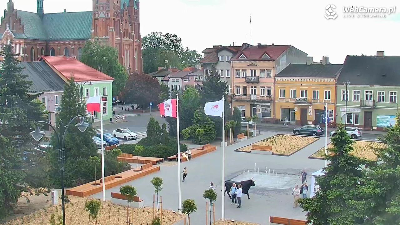Turek - widok na rynek - 14 maj 2025, 13:33