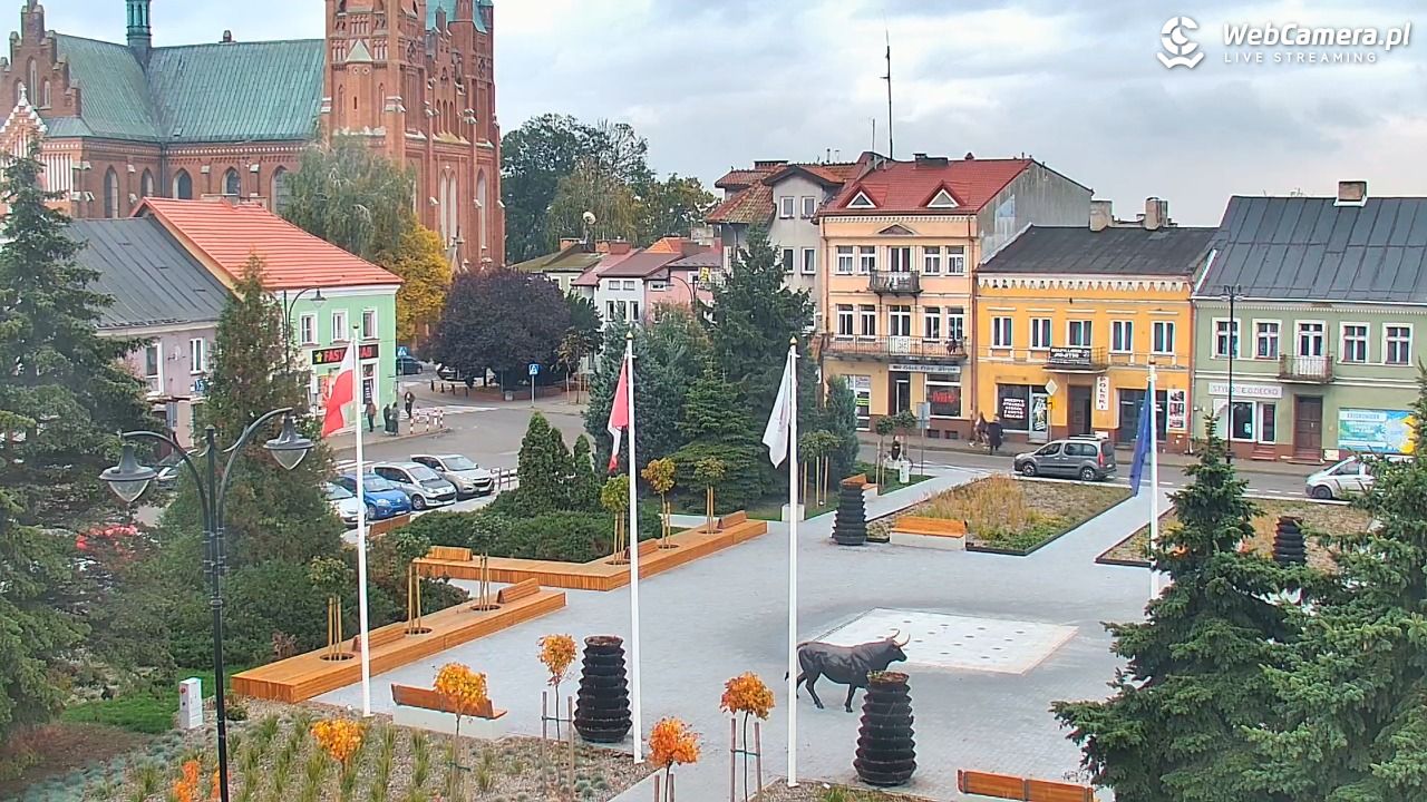 Turek - widok na rynek - 15 październik 2025, 16:51