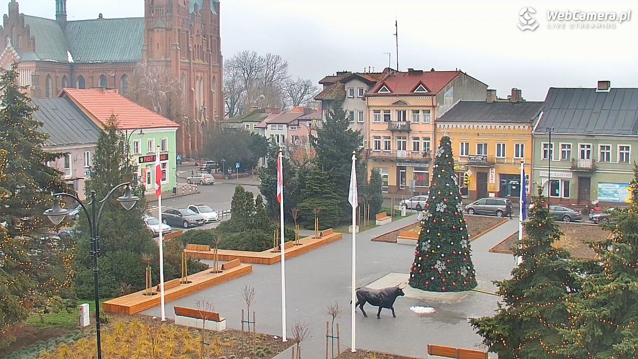 Turek - widok na rynek - 06 grudzień 2025, 12:07
