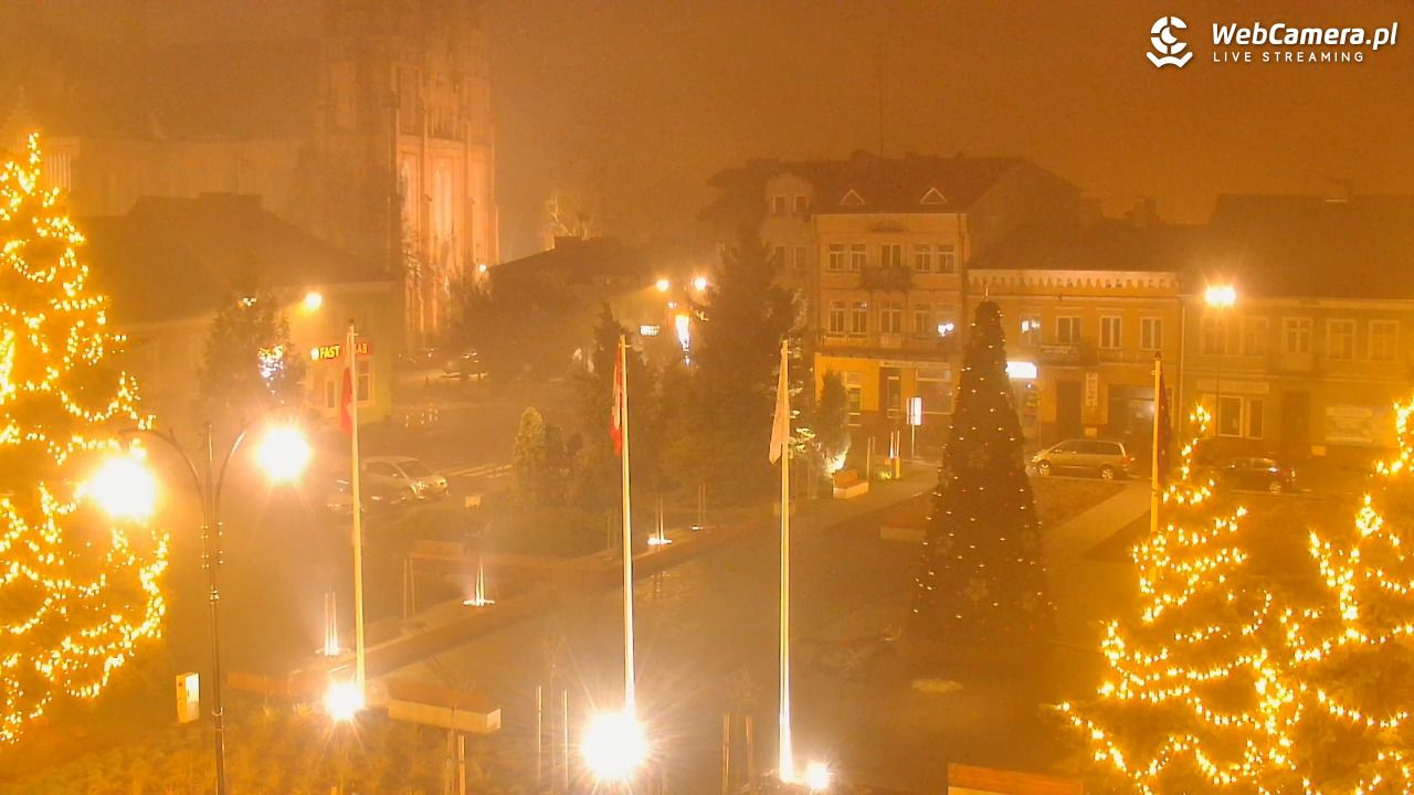 Turek - widok na rynek - 06 grudzień 2025, 06:05