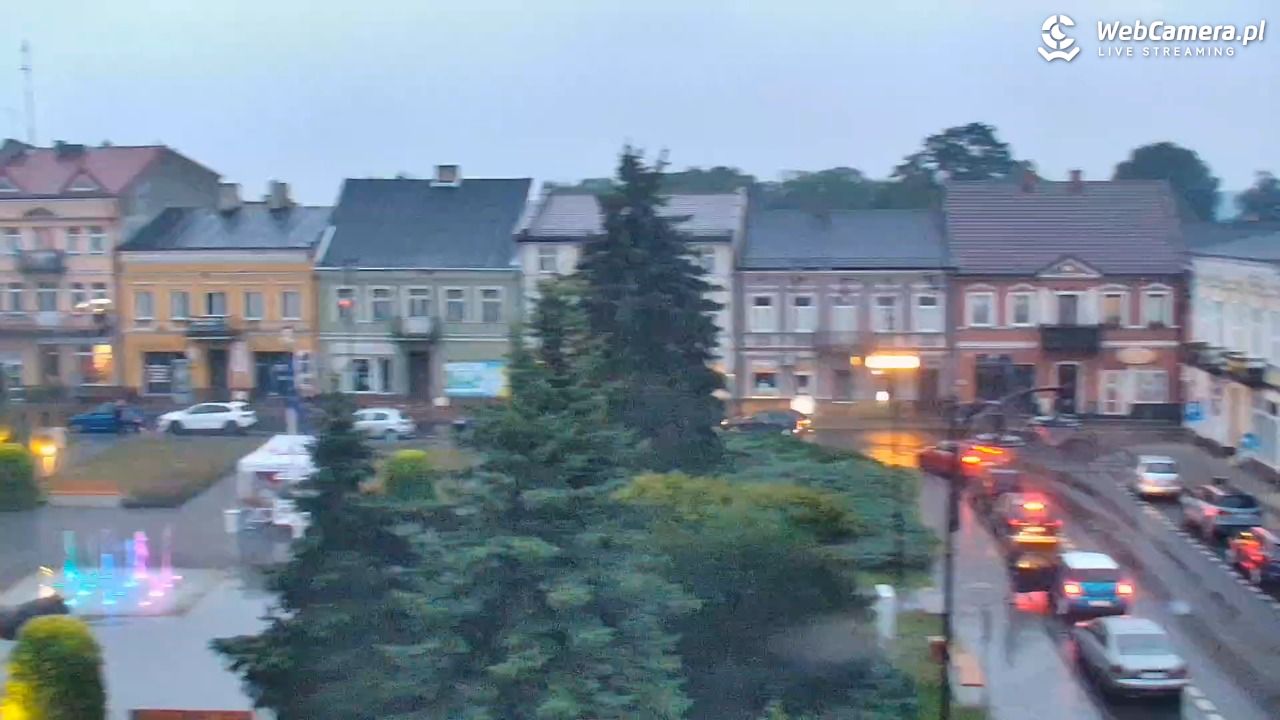 Turek - widok na rynek - 02 wresień 2025, 19:29