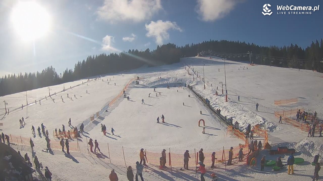 TYLICZ.ski - widok na orczyk - 27 styczeń 2026, 11:04
