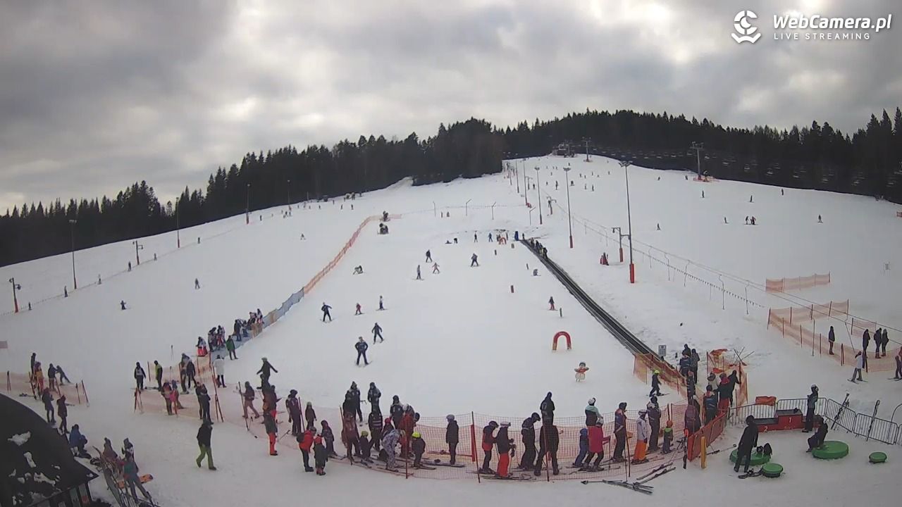 TYLICZ.ski - widok na orczyk - 27 styczeń 2026, 14:15