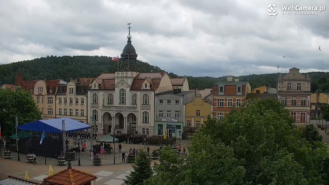 Wejherowo - widok na rynek - 27 czerwiec 2025, 13:54