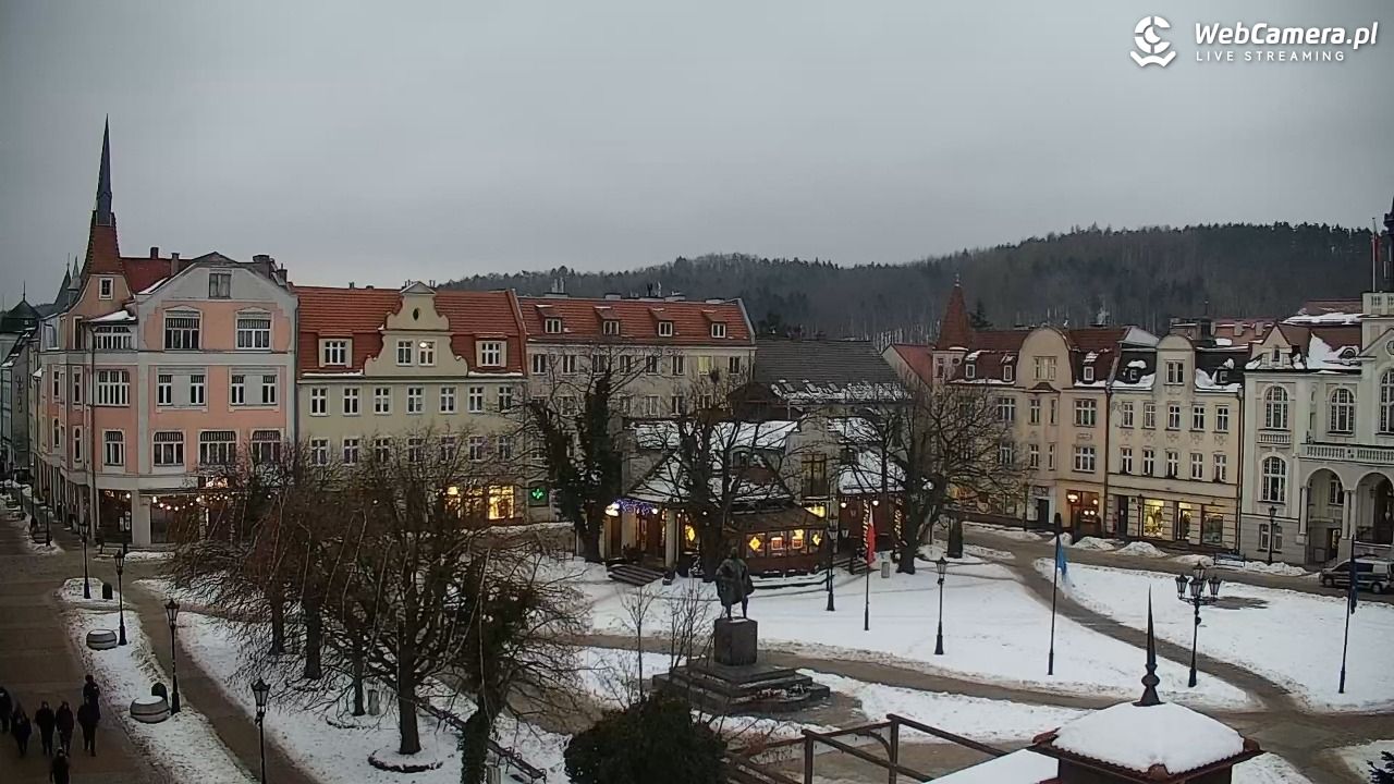 Wejherowo - widok na rynek - 23 styczeń 2026, 16:01