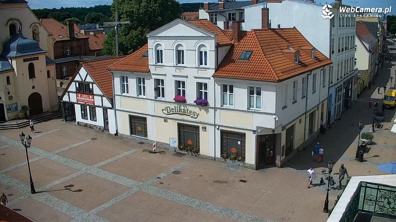 Wejherowo - widok na rynek - 19 czerwiec 2026, 11:20