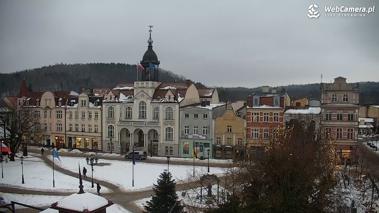 Wejherowo - widok na rynek - 23 styczeń 2026, 16:03