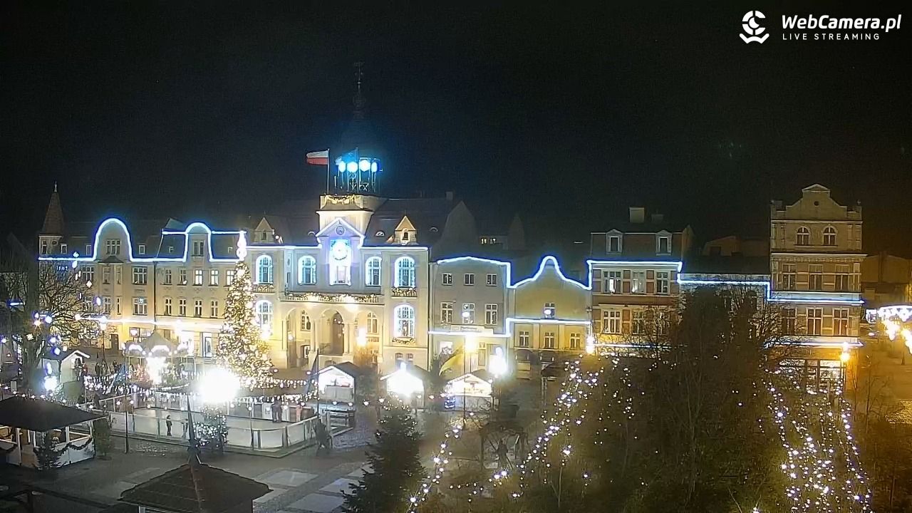 Wejherowo - widok na rynek - 11 grudzień 2025, 16:36